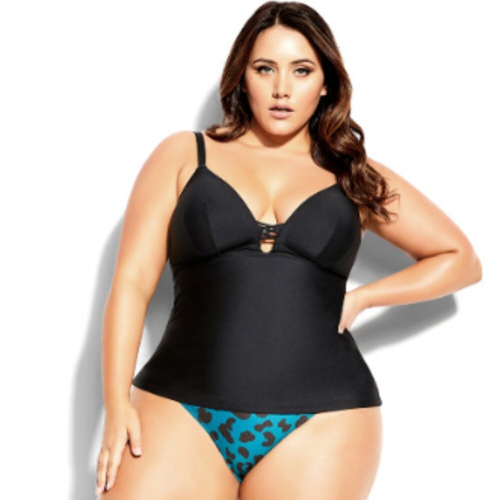 City Chic Yasmin Tankini Top